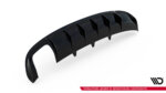 Maxton rear diffuser for Audi A4 S-Line Sedan / Avant B8 (Version with dual exhaust tips on one side)