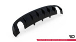 Maxton rear diffuser for Audi A4 S-Line Sedan / Avant B8 (Version with single exhaust tips on both sides)