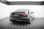 Maxton rear diffuser for Audi A5 Coupe / Cabrio S-Line 8T (Single side dual exhaust version)