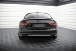 Maxton rear diffuser for Audi A5 Coupe / Cabrio S-Line 8T (Single side dual exhaust version)