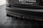 Maxton rear diffuser for Audi A5 Coupe / Cabrio S-Line 8T (Single side dual exhaust version)