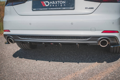 Maxton rear diffuser for Audi A5 S-Line F5 Coupe / Sportback
