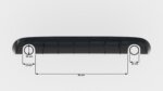Maxton rear diffuser for Audi A5 S-Line Sportback 8T (Version with single exhaust tips on both sides)