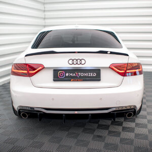 Maxton stražnji difuzor za Audi A5 Sportback 8T Facelift (Version with single exhausts on both sides)