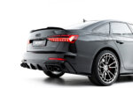 Maxton rear diffuser for Audi A6 S-Line / S6 C8 / C8 Facelift