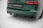 Maxton rear diffuser for Audi A6 S-line Avant C7