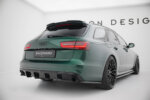 Maxton rear diffuser for Audi A6 S-line Avant C7