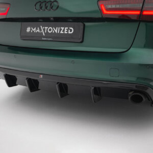 Maxton rear diffuser for Audi A6 S-line Avant C7