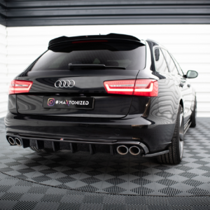 Maxton stražnji difuzor za Audi A6 Sedan / Avant C7 (Version with dual exhausts on both sides)