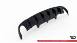 Maxton rear diffuser for Audi A6 Sedan / Avant C7 (Version with single exhausts on both sides)