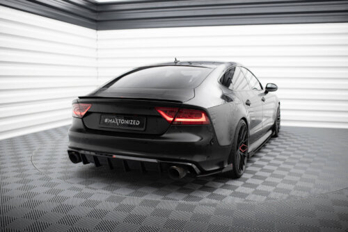 Maxton rear diffuser for Audi A7 S-Line C7