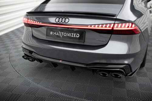 Maxton rear diffuser for Audi A7 S-Line C8 / S7 C8