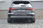 Maxton rear diffuser for Audi RS3 8V FL Sportback