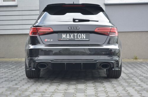 Maxton rear diffuser for Audi RS3 8V FL Sportback