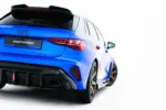 Maxton rear diffuser for Audi RS3 Sportback 8Y Facelift (Version with LED light)