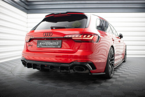 Maxton rear diffuser for Audi RS4 B9 / B9 Facelift