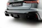 Maxton rear diffuser for Audi RS6 C8 / C8 Facelift (Version with towbar)