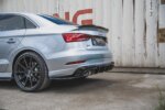 Maxton rear diffuser for Audi S3 Sedan 8V Facelift