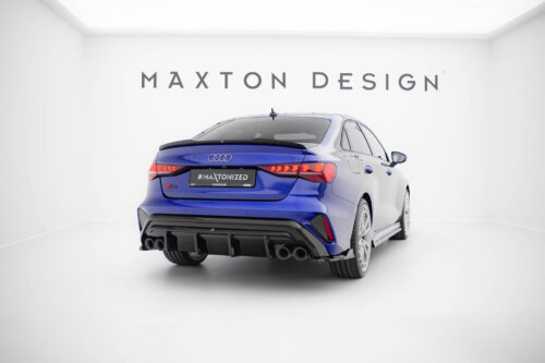 Maxton rear diffuser for Audi S3 Sedan 8Y Facelift