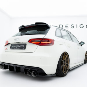 Maxton rear diffuser for Audi S3 Sportback 8V