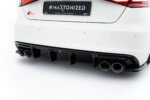 Maxton rear diffuser for Audi S3 Sportback 8V