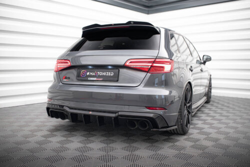 Maxton rear diffuser for Audi S3 Sportback 8V Facelift