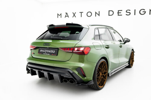 Maxton rear diffuser for Audi S3 Sportback 8Y Facelift
