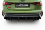 Maxton rear diffuser for Audi S3 Sportback 8Y Facelift