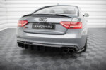 Maxton rear diffuser for Audi S5 / A5 S-Line 8T Facelift