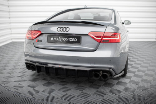 Maxton rear diffuser for Audi S5 / A5 S-Line 8T Facelift