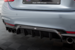 Maxton rear diffuser for BMW 4 Coupe / Gran Coupe / Cabrio M-Pack F32 / F36 / F33 (Version with dual exhausts on both sides)