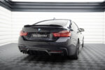 Maxton stražnji difuzor za BMW 4 Coupe / Gran Coupe / Cabrio M-Pack F32 / F36 / F33 (Version with exhaust on one side)