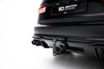 Maxton rear diffuser + exhaust tip imitation for Audi A6 S-Line / S6 C8 / C8 Facelift