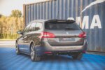 Maxton rear diffuser + exhaust tip imitation for Peugeot 308 SW Mk2