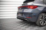 Maxton rear diffuser + exhaust tip imitation for Seat Leon FR Hatchback Mk4