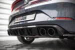 Maxton rear diffuser + exhaust tip imitation for Seat Leon FR Hatchback Mk4