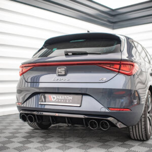 Maxton stražnji difuzor + imitacija ispušnih završetaka za Seat Leon FR Hatchback Mk4
