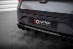 Maxton rear diffuser + exhaust tip imitation for Seat Leon ST FR Mk4