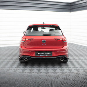 Maxton stražnji difuzor + imitacija ispušnih završetaka za Volkswagen Golf GTE / R-Line Mk8 / Mk8 Facelift