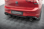 Maxton rear diffuser + exhaust tip imitation for Volkswagen Golf GTE / R-Line Mk8 / Mk8 Facelift