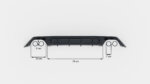 Maxton rear diffuser for Ford Focus Hatchabck ST-Line
