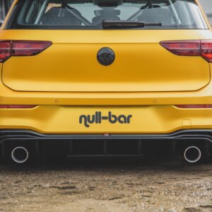 Maxton stražnji difuzor (GTI LOOK) s ispuhom za Volkswagen Golf Hatchback Mk8 / Mk8 Facelift