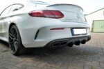 Maxton rear diffuser for Mercedes-AMG C63 Coupe C205