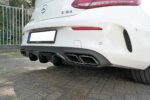 Maxton rear diffuser for Mercedes-AMG C63 Coupe C205