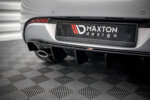 Maxton rear diffuser for Opel Astra GTC OPC-Line J (Version with single exhaust on one side)