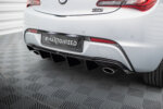 Maxton rear diffuser for Opel Astra GTC OPC-Line J (Version with single exhausts on both sides)