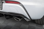 Maxton rear diffuser for Opel Astra GTC OPC-Line J (Version with single exhausts on both sides)