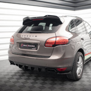 Maxton stražnji difuzor za Porsche Cayenne Turbo / Standard Mk2