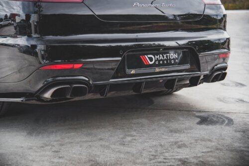 Maxton rear diffuser for Porsche Panamera Turbo 970 Facelift