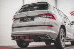 Maxton rear diffuser for Skoda Kodiaq Sportline Mk1 / Mk1 Facelift